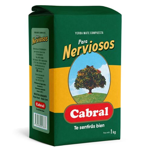 Yerba CABRAL Para nerviosos 1 kg