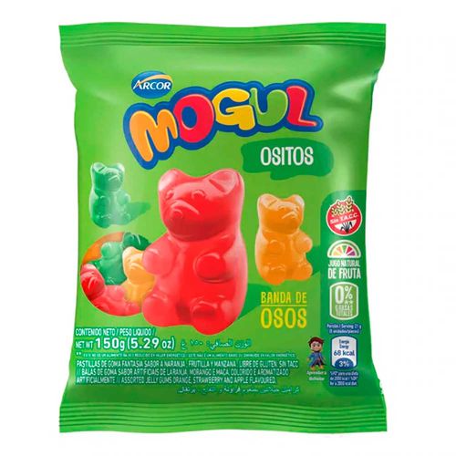 Gomas ARCOR Mogul ositos 150 g