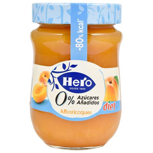 Mermelada damasco HERO Diet 280 g