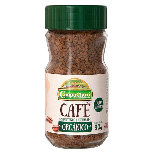 Café instantáneo orgánico CAMPOCLARO 90 g