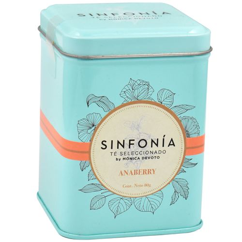 Té SINFONÍA Verde Anaberry lata 80 g
