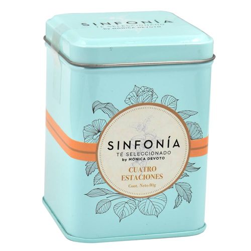 Té SINFONÍA Verde 4 Estaciones lata 80 g
