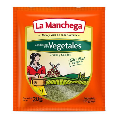 Condimento sin sal para vegetales LA MANCHEGA
