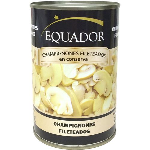 Champiñón fileteado EQUADOR 400 g