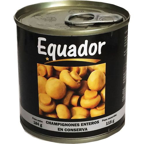 Champiñón EQUADOR entero 184 g