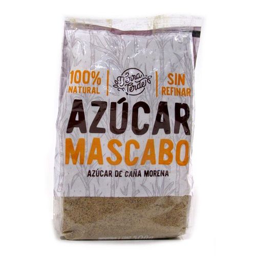 Azúcar de caña TERRA VERDE morena mascabo 500 g