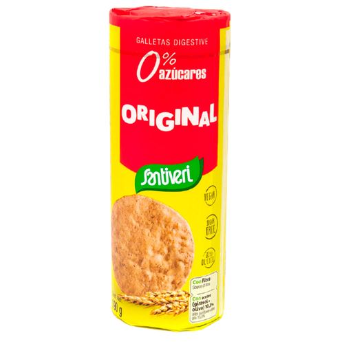 Galletitas SANTIVERI 0% azúcar original 190 g