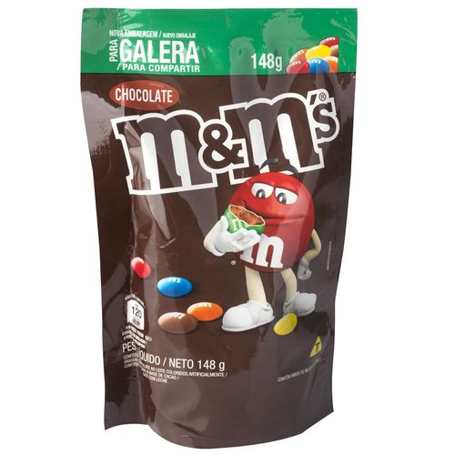 Confites chocolate M&M Plain 148 g