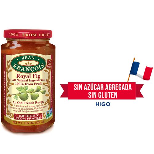 Mermelada sin azúcar agregada JEAN FRANCOIS higo 325 g