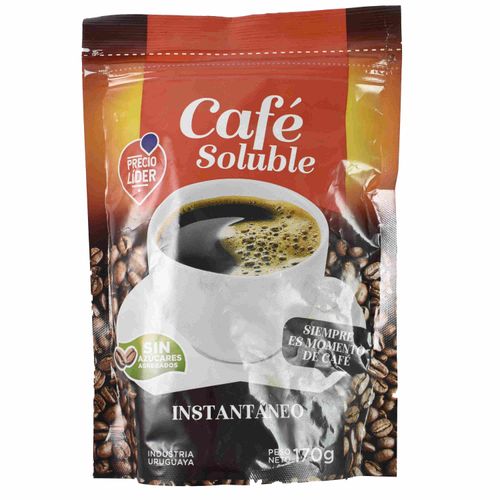 Café soluble PRECIO LÍDER clásico 170 g