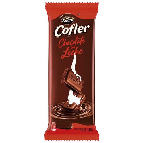 Chocolate COFLER leche 140 g