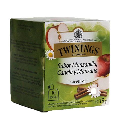 Te TWININGS manzana, canela y manzanilla 10 sb