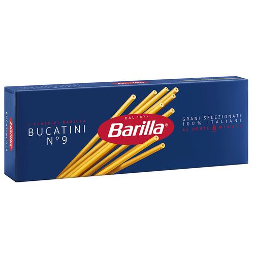 Fideos BARILLA bucatini N°9 500 g