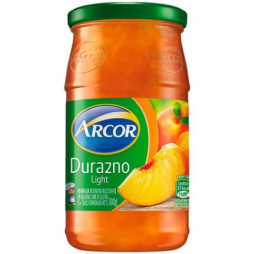 Mermelada durazno light ARCOR 390 g