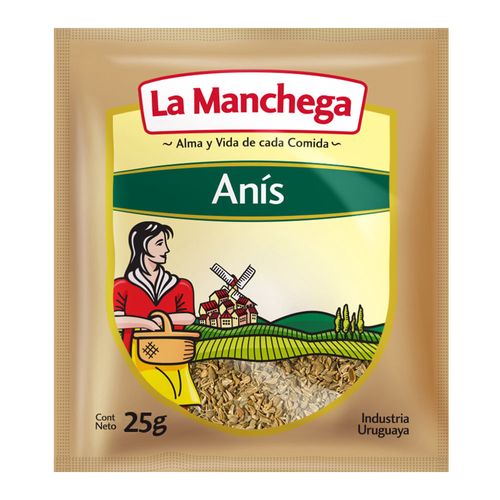 Anís en grano LA MANCHEGA 25 g