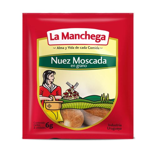 Nuez moscada en grano LA MANCHEGA 2 un.