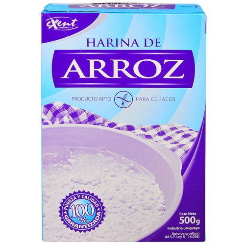 Harina de arroz EXENT 500 g