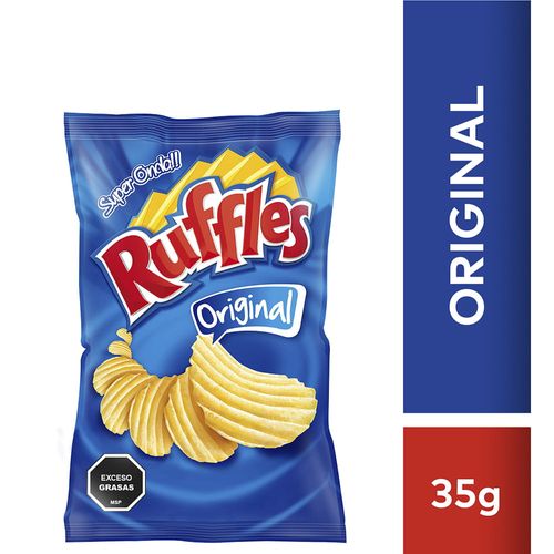 Papas fritas RUFFLES 35 g