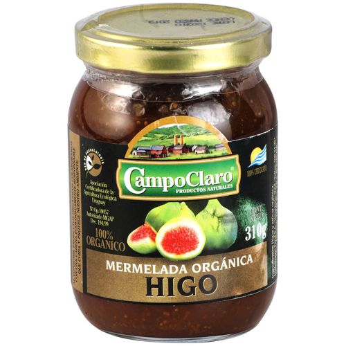 Mermelada higo orgánica CAMPOCLARO 310 g