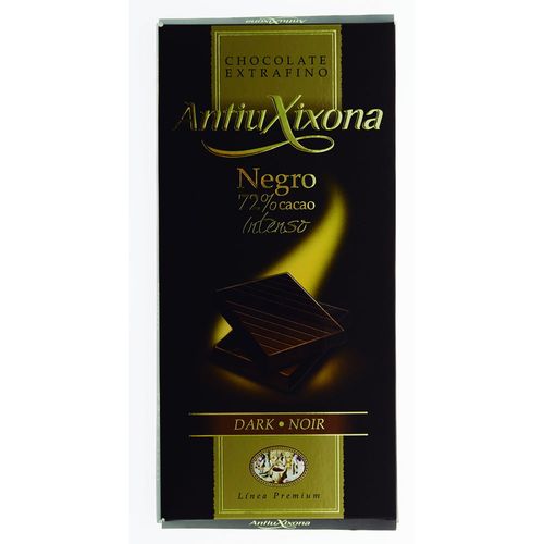 Chocolate ANTIU XIXONA Negro Intenso 125 g