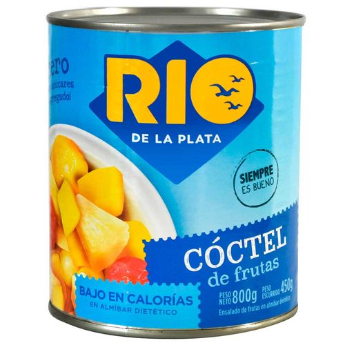 Cocktail frutas RIO DE LA PLATA bajas calorías 800 g