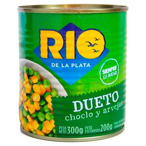 Dueto arveja + choclo RIO DE LA PLATA 300 g