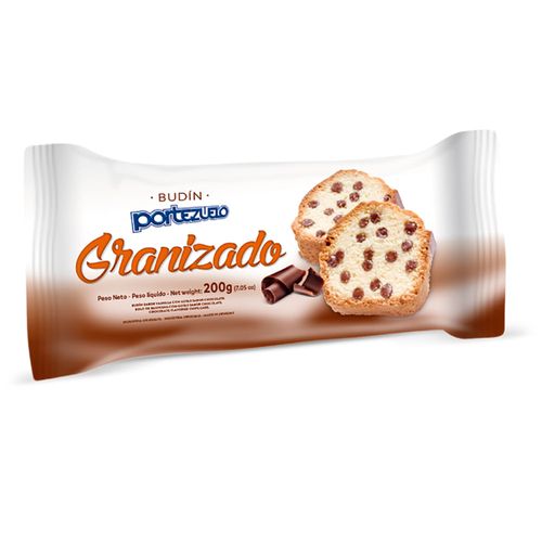 Budín granizado PORTEZUELO 200 g