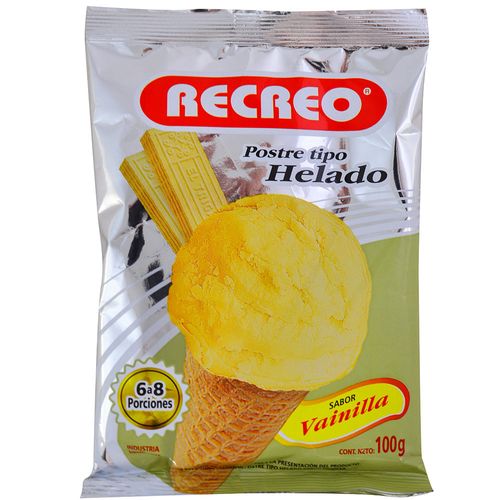 Helado crema RECREO 100 g