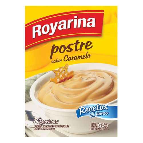 Postre caramelo ROYARINA doble 66 g