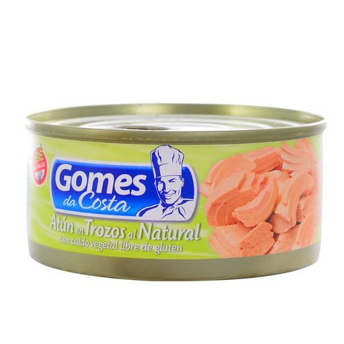 Atún trozos al natural GOMES DA COSTA 170 g