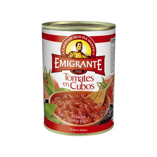 Tomate cubeteado EMIGRANTE 400 g