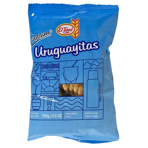 Galletas Mini Uruguayitas EL TRIGAL 100 g