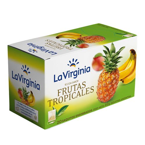 Té LA VIRGINIA frutas tropicales 20 un.