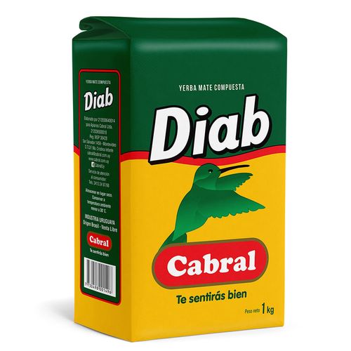 Yerba CABRAL Díab 1 kg