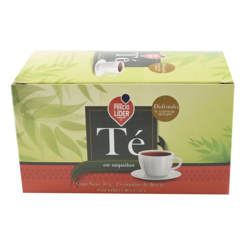 Té PRECIO LÍDER 25 sobres