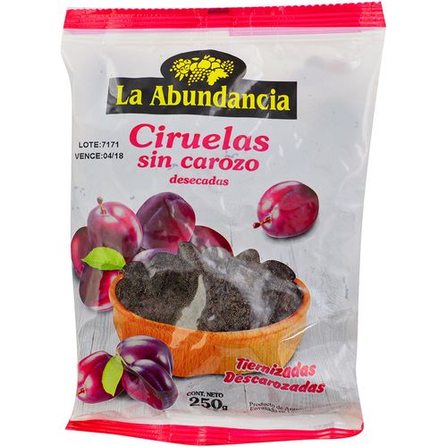 Ciruela sin carozo LA ABUNDANCIA 250 g