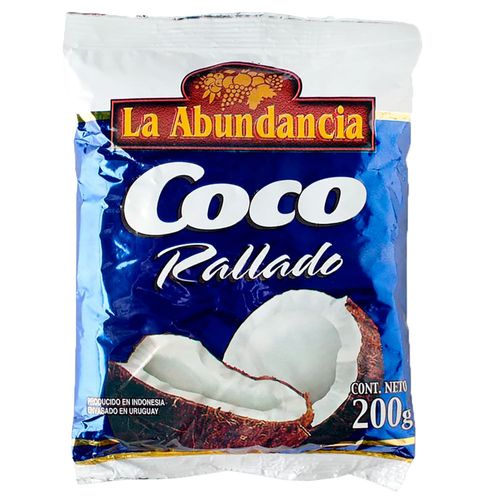 Coco rallado LA ABUNDANCIA 200 g