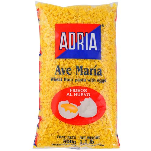 Fideos al huevo ADRIA ave maría 500 g