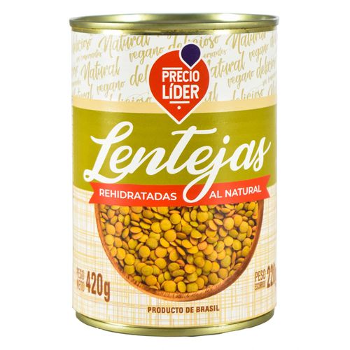 Lentejas PRECIO LÍDER 420 g