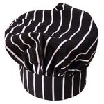 Gorro-cocinero-GOLDEN-negro-2