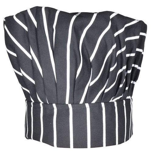 Gorro cocinero GOLDEN negro
