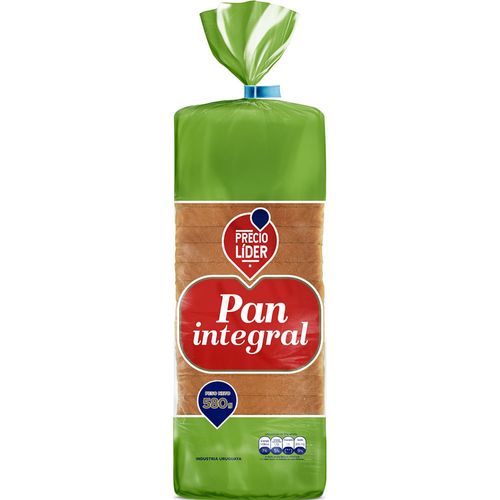 Pan PRECIO LÍDER integral 500 g