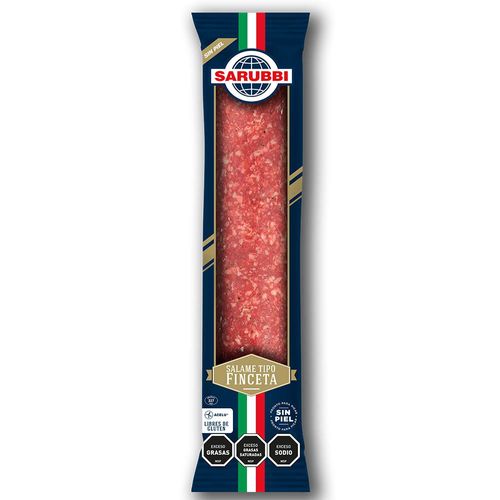 Salame finceta SARUBBI sin piel pq. 480g