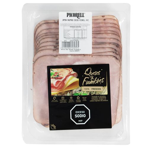 Jamón cocido ahumado PICORELL a/c