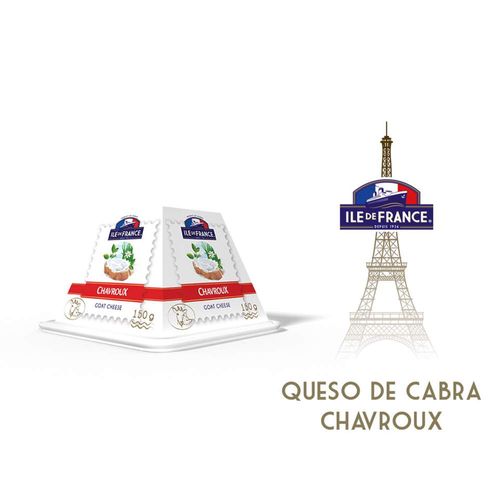 Queso de Cabra Chavroux ILE DE FRANCE pt. 150 g