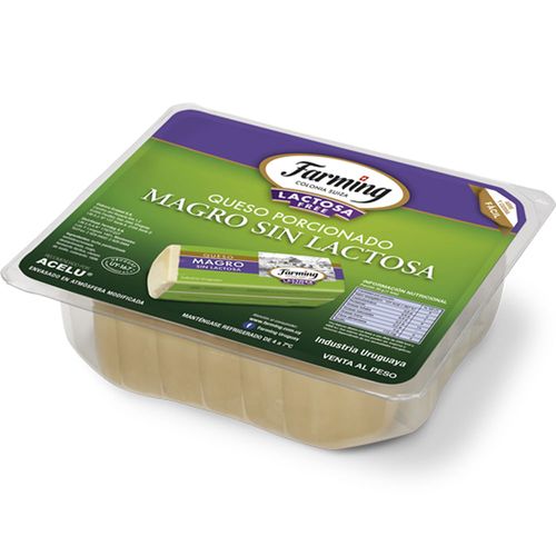 Queso magro FARMING deslactosado fraccionado 50 g