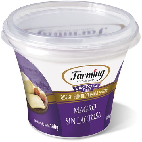 Queso untable Magro FARMING deslactosado 190 g