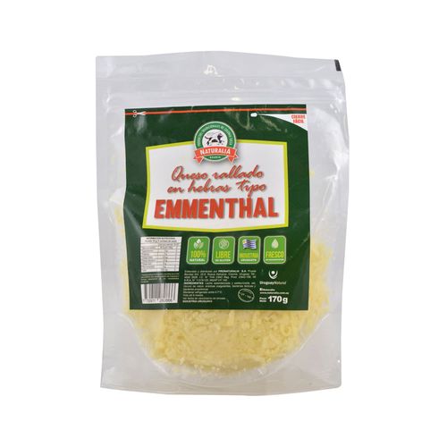 Queso emmental rallado NATURALIA 170 g