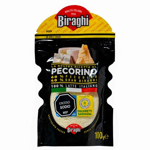 Queso Rallado Pecorino GRAN BIRAGHI 100 g