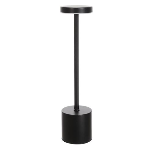 Lámpara led 8x34,5 cm negro
